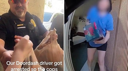 Arizona cops deliver groceries after busting DoorDash driver on his way to customer's house