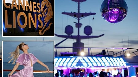 Advertising and media elite return to Cannes Lions, as mega-yachts pull up to French Riviera