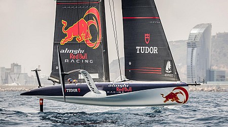 Formula 1 Drivers “Drive” America’s Cup Boats Prior To Spanish Grand Prix