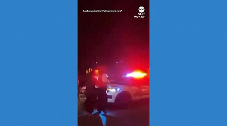 WATCH: California teen arrested after crowd swarms deputy's vehicle