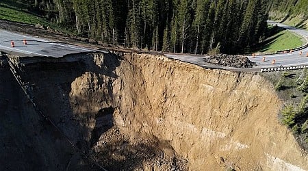 ‘Catastrophic landslide’ closes critical mountain highway between Wyoming and Idaho