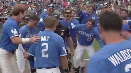 Men’s College World Series: Mitchell Daly and Kentucky walk it off against NC State