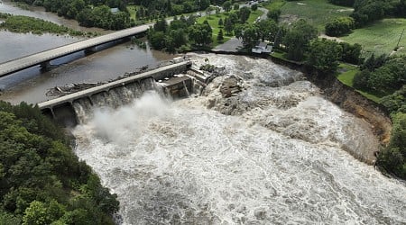 Minnesota Dam Update As Flood Risks Washing Homes Away