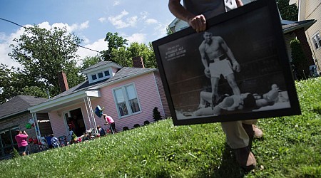 Ali's childhood home/museum goes up for sale