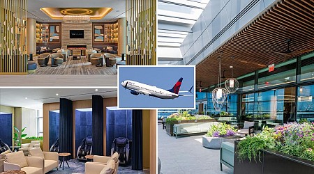 Delta's new JFK luxury lounge offers fine dining, massages