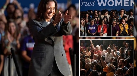 Harris rallies Arizona crowd on abortion