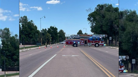 Businesses evacuated due to gas Leak on North Santa Fe Avenue in Fountain