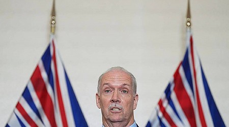 Former B.C. premier John Horgan diagnosed with cancer for 3rd time