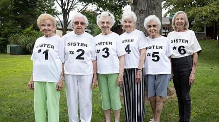 Meet the sisters who broke world record for highest combined age of 6 living siblings