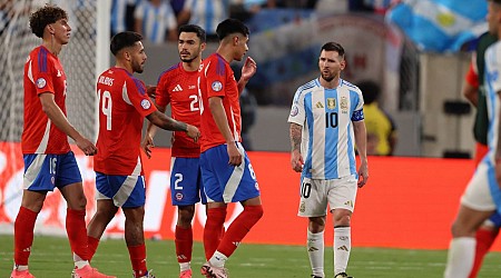 Copa America soccer: Argentina beats Chile; Lionel Messi injures thigh