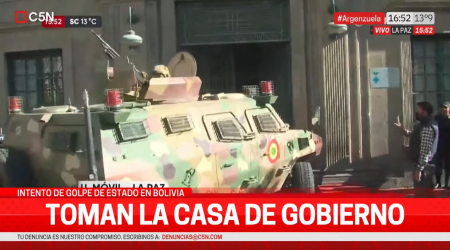 Bolivia Coup Attempt: General Arrested on Live TV