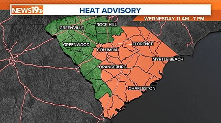 Heat advisory today: More extreme temperatures
