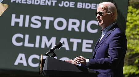 Biden has taken more action on climate than any president. His pitch? It creates jobs