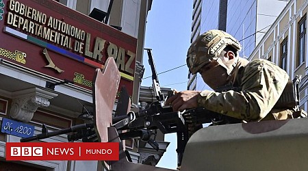 En fotos: así fue la toma por parte de militares de la plaza central de La Paz en Bolivia