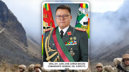 ¿Quién es el general Juan José Zúñiga Macías, el señalado líder del "intento de golpe de Estado" en Bolivia?