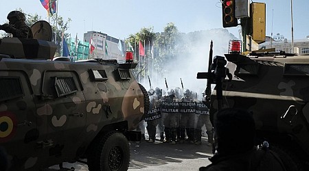 In pictures: Soldiers stage failed coup in Bolivia
