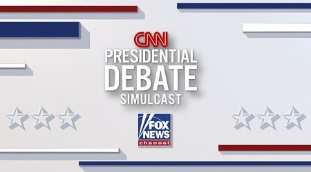 Donald Trump vs Joe Biden in CNN Presidential Debate