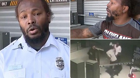 Texas security guard Percy Payne quits on live TV after he’s attacked— as boss blames him for assault