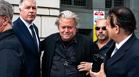 Supreme Court denies Steve Bannon's plea to stay free while he appeals