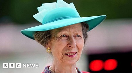 Princess Anne admitted to hospital after injury