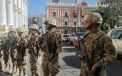 Sorge vor Militärputsch in Bolivien