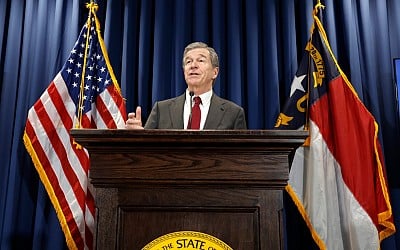 North Carolina governor signs 12 bills still left on his desk, vetoes 1 more