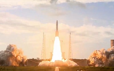 Oggi è stato lanciato per la prima volta il razzo spaziale europeo Ariane 6