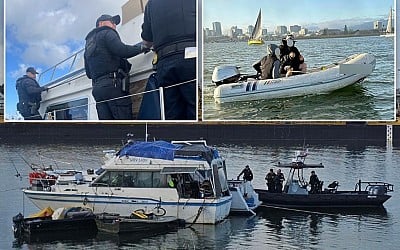 Police sink ‘East Bay Pirates’ after seafaring bandits terrorize houseboats, yachts
