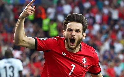 Georgia stun Portugal to reach last 16 on historic night