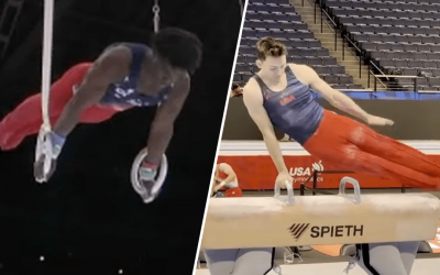2 Mass. gymnasts competing in their first Olympics
