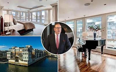 Kevin Spacey's Baltimore home sells at auction for $3.24M