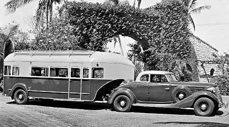 Stunning Vintage Photos of Curtiss Aerocar Travel Trailers From the 1920s and 1930s