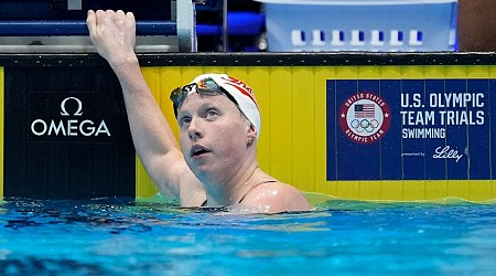 She said yes: King engaged at U.S. swim trials