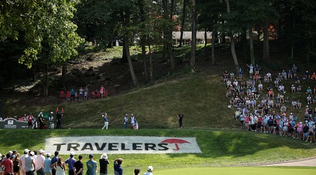 Protestors Disrupt 2024 Travelers Championship, Storm the Green on 18th Hole on Video