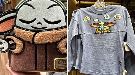 New 'The Mandalorian' Grogu Loungefly Backpack and Spirit Jersey Available at Disneyland