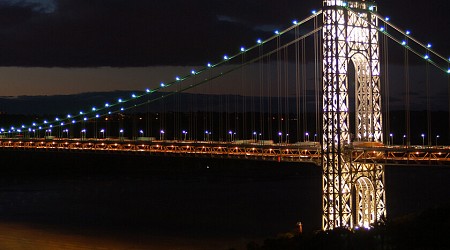 Nueva York tiene el puente más transitado del mundo por vehículos motorizados: es una imponente maravilla de la ingeniería