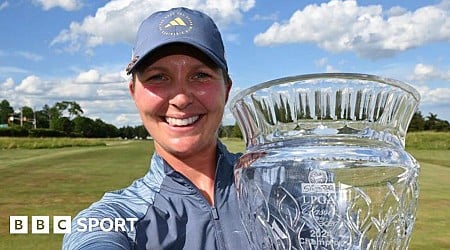 Strom hits 60 in record-breaking maiden LPGA Tour win