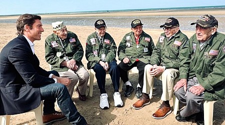 The last heroes of Normandy return to France 80 years after D-Day invasion