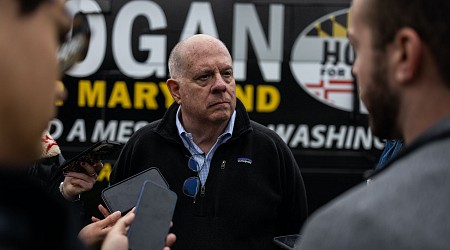 Hogan downplays Trump support, calls rival Dem ‘desperate’