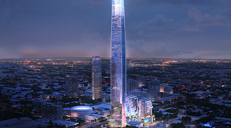 In a few years, the nation's tallest building may not be in New York or Chicago