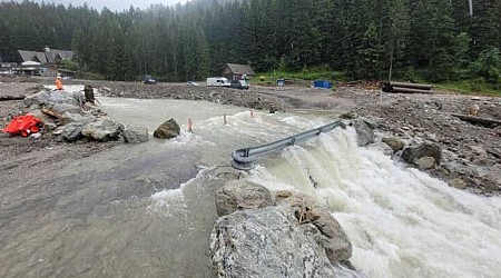 Alpes-Maritimes : ponts submergés, inondations, évacuations… la crue de la Vésubie fait craindre le pire