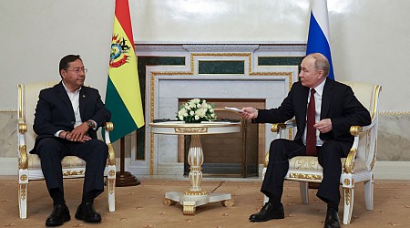 El presidente de Bolivia, Luis Arce, anuncia proyecto para producir baterías de litio con Rusia en reunión con Putin