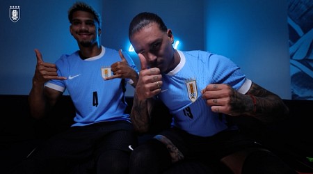 Uruguay presenta su nuevas equipaciones para la Copa América