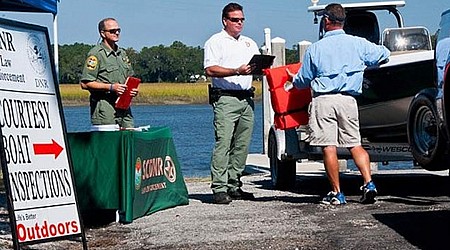 Department of Natural Resources offering holiday boat inspections