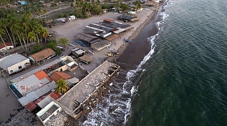 Au Honduras, une ville lentement engloutie par la montée des eaux