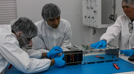 NASA CubeSats Loaded for Launch