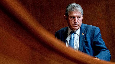Joe Manchin is leaving a party where he'd worn out his welcome