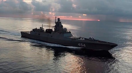 Russian vessels conduct missile drills in Atlantic on way to Cuba