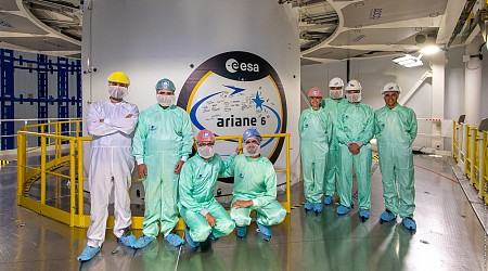 Launch campaign started: CubeSats getting ready for Ariane 6 lift-off