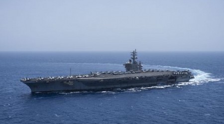 Likely Yemen Houthi rebel attack targets ship in Gulf of Aden as Eisenhower reportedly heads home